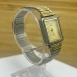 Stellar Silver Tone Square Face Gold Photo 3