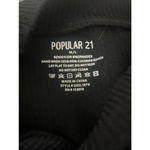 Popular 21 Dress Bodycon Sculpting Black Womens Size Medium/Large Ribbed NEW Photo 3