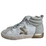 Vintage Havana Bishop High Top Sneakers White & Gold Star Women’s Size 7 Photo 1