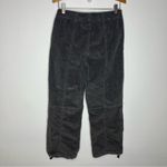 No Boundaries  dark gray corduroy wide leg pants women’s size medium contemporary Photo 4