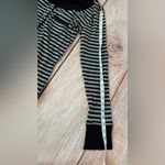 Victoria's Secret BW25  Romper Pajama Long Sleeve Striped Thermal Womens Medium Photo 2