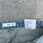 MNG Jeans NWT MNG mango blue faded low waisted straight fit denim jeans - size US 4 Photo 3