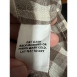 Apiece Apart  Maurino Drop Waist Mini Dress – Walnut Check – XS Photo 6