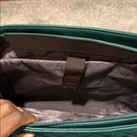 Green Quilted Pleather Travel Tote Bag Photo 6
