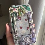 Vera Bradley  Ladybug Lavender Large Wallet / Card Holder RIFD Photo 1