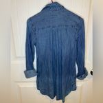 Merona  Denim 3/4 sleeve oversized top Photo 6
