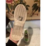 Kurt Geiger Shoes Womens Size 9.5 White Green Lace Up Low Top Casual Sneakers Photo 4