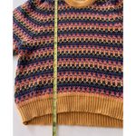 Universal Threads Vintage Universal Thread Yellow Pink striped Knit Sleeve Women’s Sz 2XL Sweater Photo 10