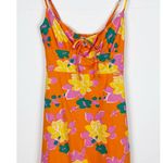 Hello Molly  Fresh Lemonade Mini Dress Size XS 2 Orange Floral Photo 3