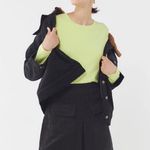 Urban Outfitters BDG Corduroy Utility Pocket Black Mini Skirt Size XSmall Photo 0