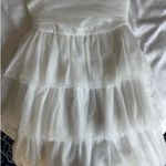 Beginning Boutique  Party Girl Birthday White Mini Dress Photo 0