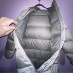 Eddie Bauer Down Puffer Jacket Women Size L Hooded Winter Coat Photo 3