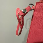 POLO RALPH‎ LAUREN PINK LEATHER ZIP CLOSURE WRISTLET POUCH BAG 8x5” I Photo 4