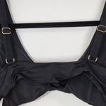  Black Bikini Top Black Swim Top NWT Size Medium Andie Black Swimwear Photo 4