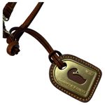 Dooney & Bourke Dooney Bourke Purse Crossbody Orange Brown Embroidered Logo Boho Classic Preppy Photo 5