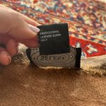 Vintage Selene Sport Leather Jacket Patchwork Stitches Button Front Medium Photo 4