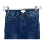 Kendall + Kylie K&K Raw Hem Jeans 3/4 Stretch Normcore Capsule Casual Timeless Photo 2