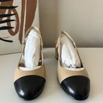 Tuckernuck NEW  FS/NY‎ Black Baton Camel Nappa Leather Slingback Mules Size 6 Photo 4