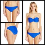 Ted Baker 💕 LONDON💕 Danalsa Pintuck Ribbed Bikini Top & Bottom Blue US 4 NWT Photo 5