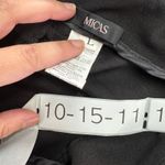 Micas Skirt Womens Large Black Belted Midi Pencil Career Photo 2