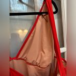 J.Crew Ruched V-neck One Pice Vibrant Bright Cerise Swimsuit Plus Size 24 Photo 6