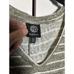 Bobeau  Caty T-Shirt Women's Lightweight Flowy‎ Green Striped Top 2X Photo 3