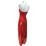Party King Toon Starlet Jessica Rabbit Red Sequin Halloween Costume Maxi Dress S Photo 1