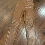 SheIn Chocolate Brown Faux Leather High Rise Legging Photo 1