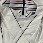 SANSOLEIL Women’s Top golf sports long sleeve White and Navy Size Medium Photo 9