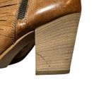 Paul Green Women's Malibu Sliced Zip Bootie Tan Leather Ankle Boots Size 36 US 6 Photo 8