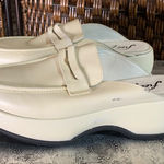 Free People  Cream Loafer Slip On Shoes Size 38 Photo 0