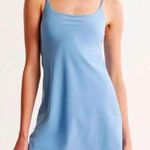 Abercrombie & Fitch  Womens XS Mini Travelers Dress Baby Blue With Biker Short Photo 0