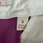 Peter Millar Women's  Element Wicking Golf Shorts Active Purple Size 8 Excellent Photo 3