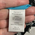 Coldwater Creek Women’s 3/4 Sleeve Lined Black White Dress Jacket Blazer Sz P14 Photo 7