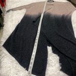 Barefoot Dreams Calypso CozyChicLite Ombré Cardigan in Beige Black Medium Photo 3