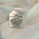 Soiéblu Soieblu Dress Womens Small Cream Deep V Neck Lace‎ Overlay Sleeveless Dress NEW Photo 8