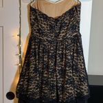 B. Wear Black Lace Mini Dress Photo 8