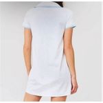 Addison Bay  Women's Easy Polo Dress White with Blue Trim Size Small‎ NWT Photo 1