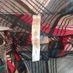 Lolitashow S Plaid Goth Bodycon Dress in Red Gray Photo 2