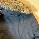 The North Face  Women’s Navy Blue Parka Coat Medium Puffer Photo 12