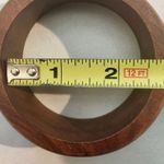 Handmade Vtg 70s boho fairy cottage core festival wood bead bracelet jewelry set Photo 3