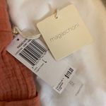 Magaschoni  Coral Brushed Textured Cotton Shorts Sz Large Photo 6