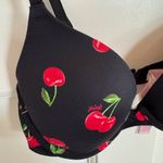 PINK - Victoria's Secret PINK Victoria’s Secret cherry print Wear Everywhere T-shirt Lightly Lined bra Photo 1