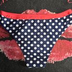 Boutique Navy blue and red bikini bottoms  Photo 2