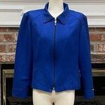 Kari’s Korner blue vintage zip up jacket / S / Excellent condition Photo 4