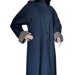 American Vintage Vintage The Membership Reversable Corduroy brown/ black hooded Coat size large Photo 4