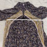 Free People Free People Floral Boho Flowy Long Sleeve Prairie Dress Small Photo 3