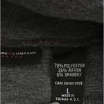 New York & Co. Women's Gray Soft Touch Fleece Cowl Neck Sweater Cozy Chic Photo 4