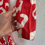 Diane Von Furstenberg DVF 100% silk Chain Link Print Wrap Dress Size 0 Photo 5