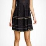 Tory Burch  Black Cotton Eyelet Sindri Dress 6 NWT Photo 0